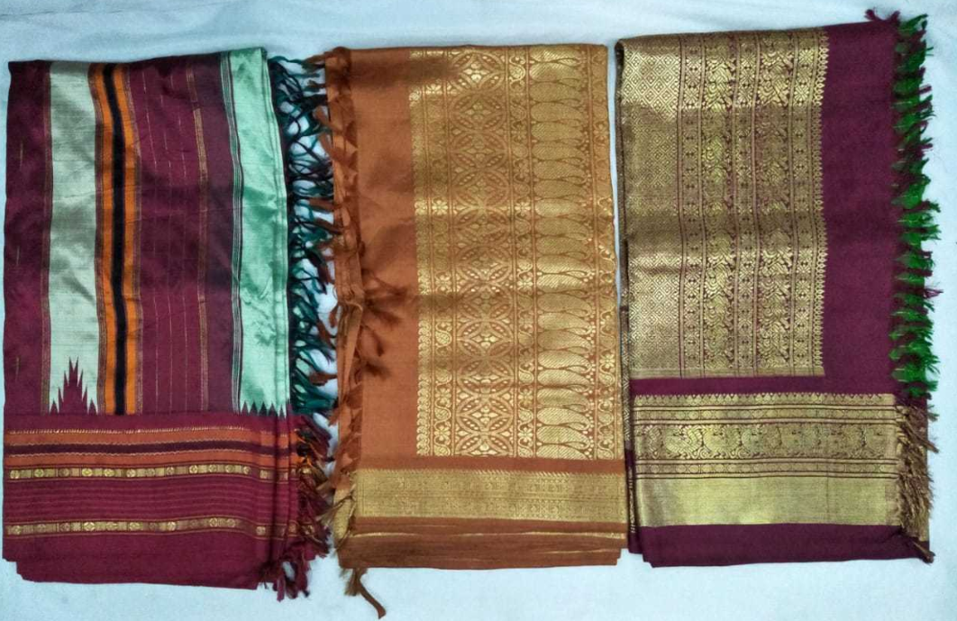 Old Pattu Saree Buyers in Pondy Bazaar